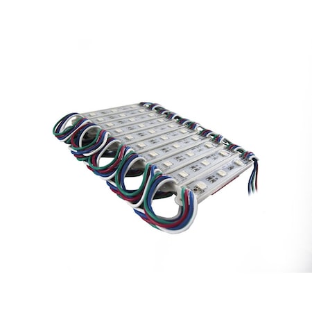 Race Sport 9Ft 20-Module 5050 Led Pod Strip Light Kit (Rgb Multi-Color) RS-POD5050-9FT-RGB
